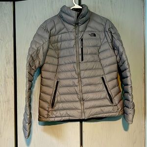 North Face puff down jacket